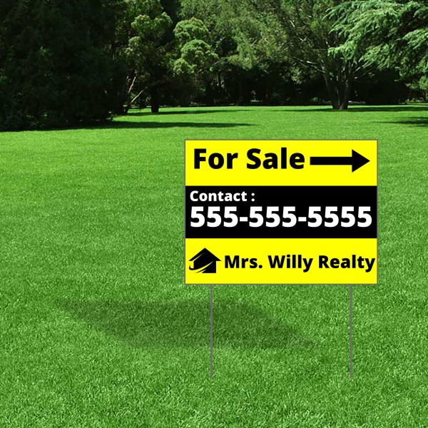 Real Estate Yard Sign